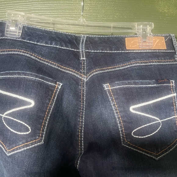 Seven7 NEW Brand size 8 Blue Denim Jeans - Picture 4 of 7